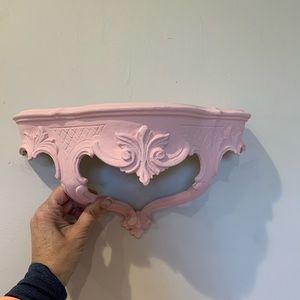 Vintage Painted wall shelf